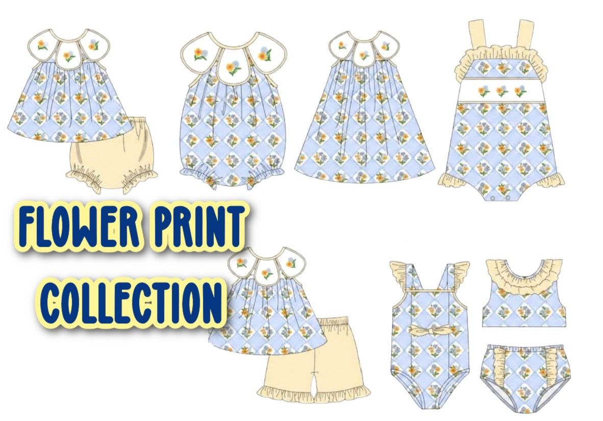 FLOWER PRINT COLLECTION-ETA APRIL