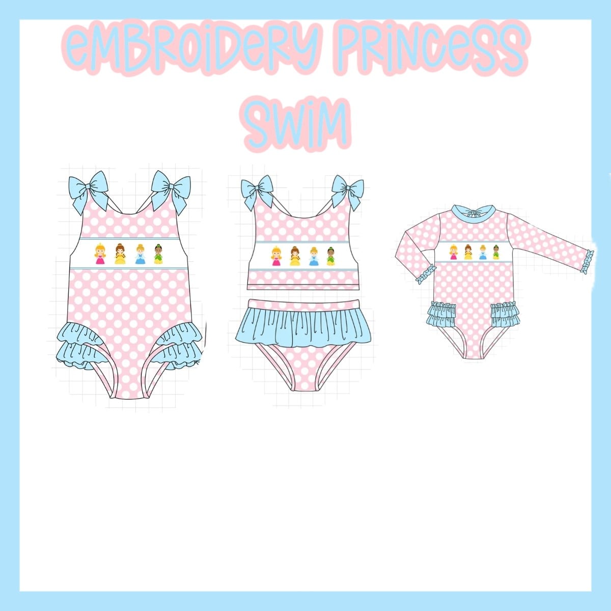 PRINCESS SWIMSUIT COLLECTION - ETA FEB