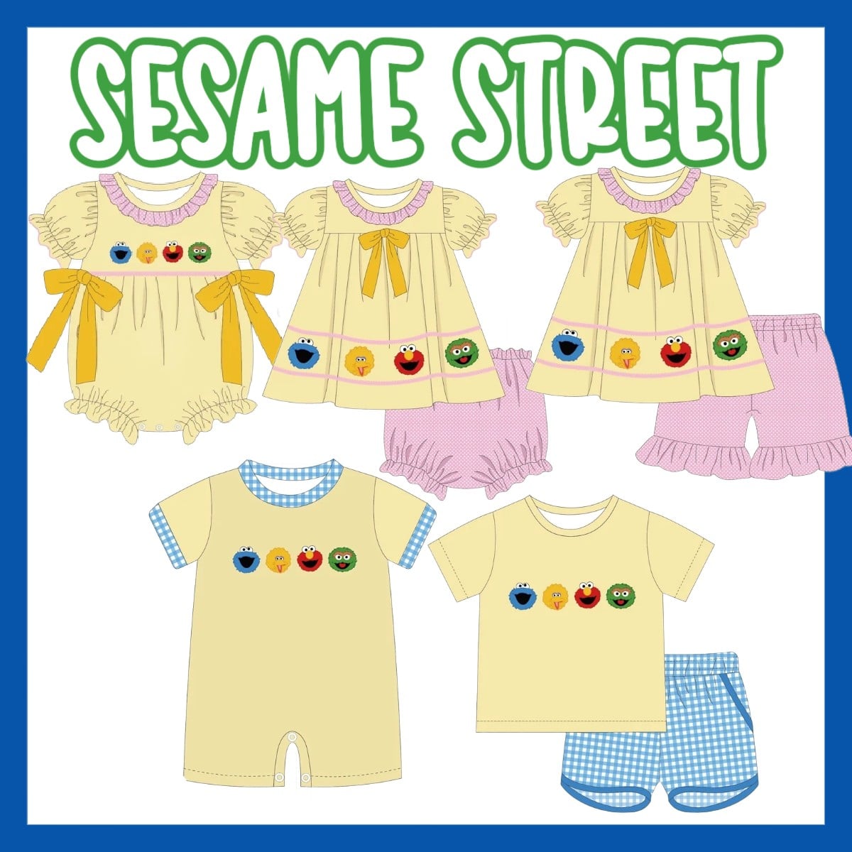 SEASME STREET COLLECTION - ETA FEB