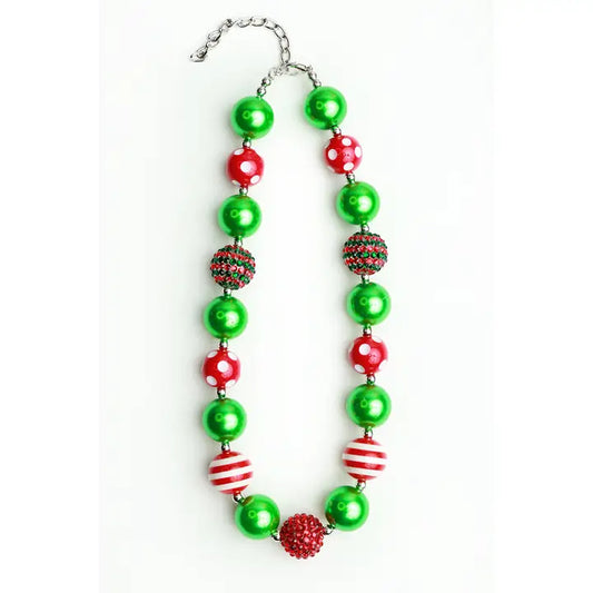 Chunky Holiday Necklace - IN STOCK