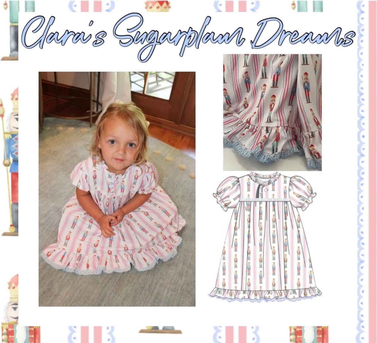 PO 11 CLARA'S SUGARPUM DREAMS COLLECTION - IN STOCK