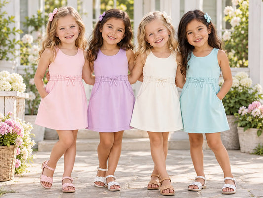 BOW ALTHLETIC DRESSES COLLECTION - ETA APRIL