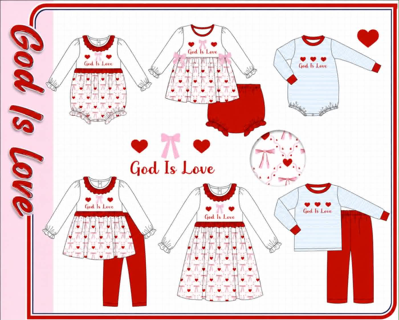 GOD IS LOVE EMBROIDERY-ETA NOV