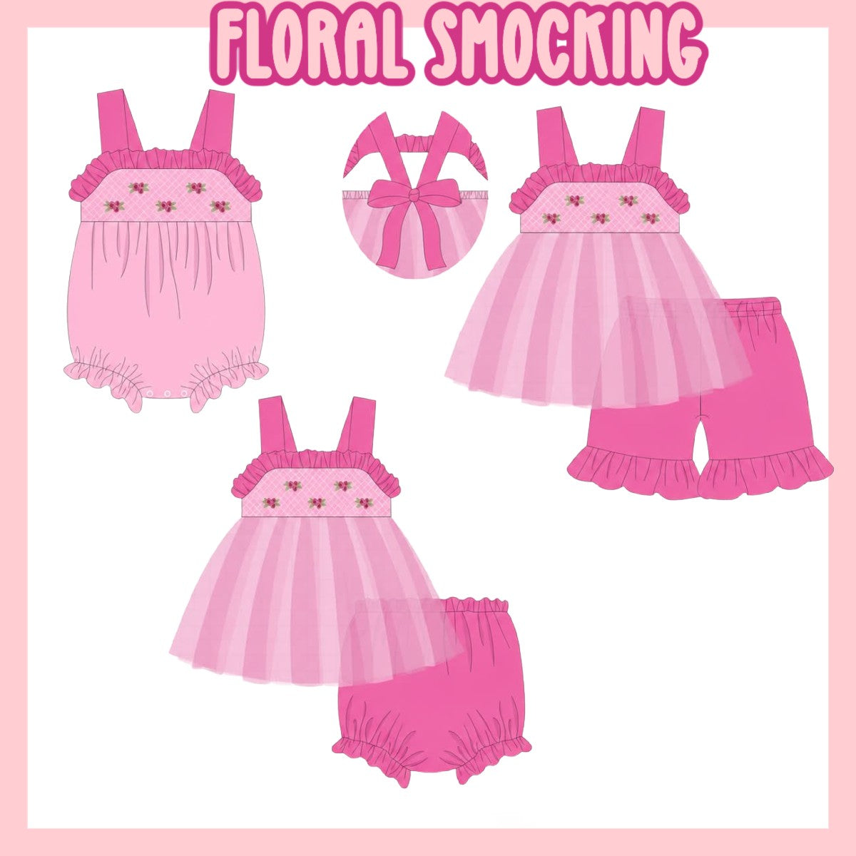 FLORAL SMOCKING-ETA JAN