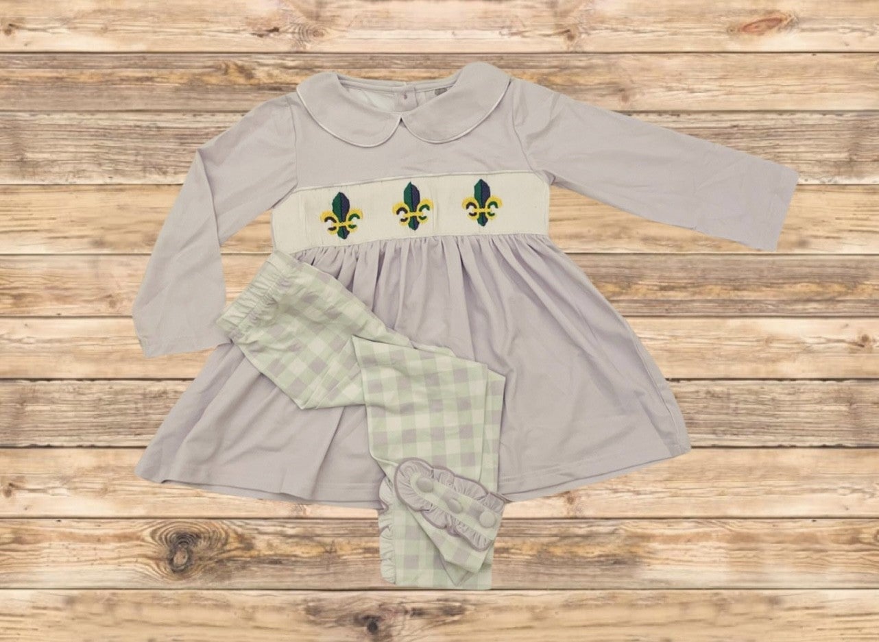 Fleur De Lis Smock collection - IN STOCK