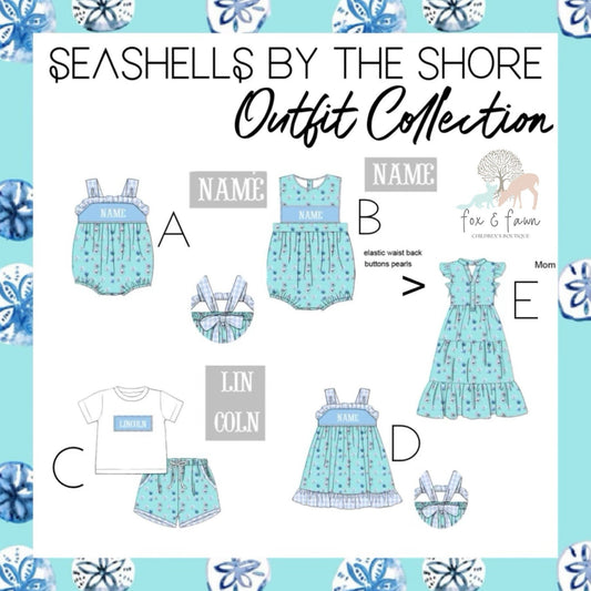 Seashells by the Shore Outfit Collection - IN STOCK