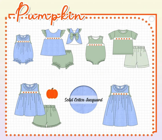 PUMPKIN JACQUARD COLLECTION - ETA AUGUST