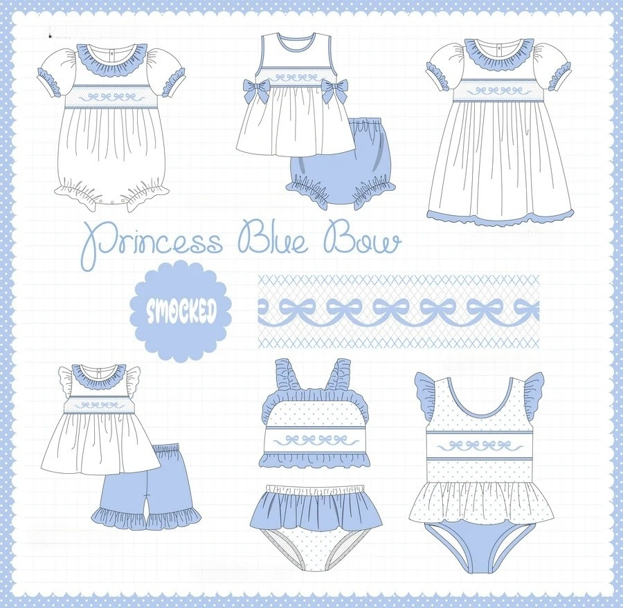 PRINCESS BLUE BOW COLLECTION - ETA FEB