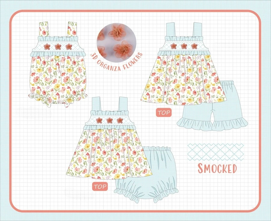 ORGANZA FLOWER COLLECTION - ETA FEB