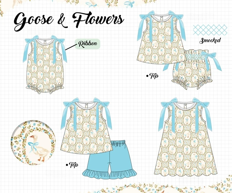 GOOSE & FLOWERS COLLECTION - ETA FEB