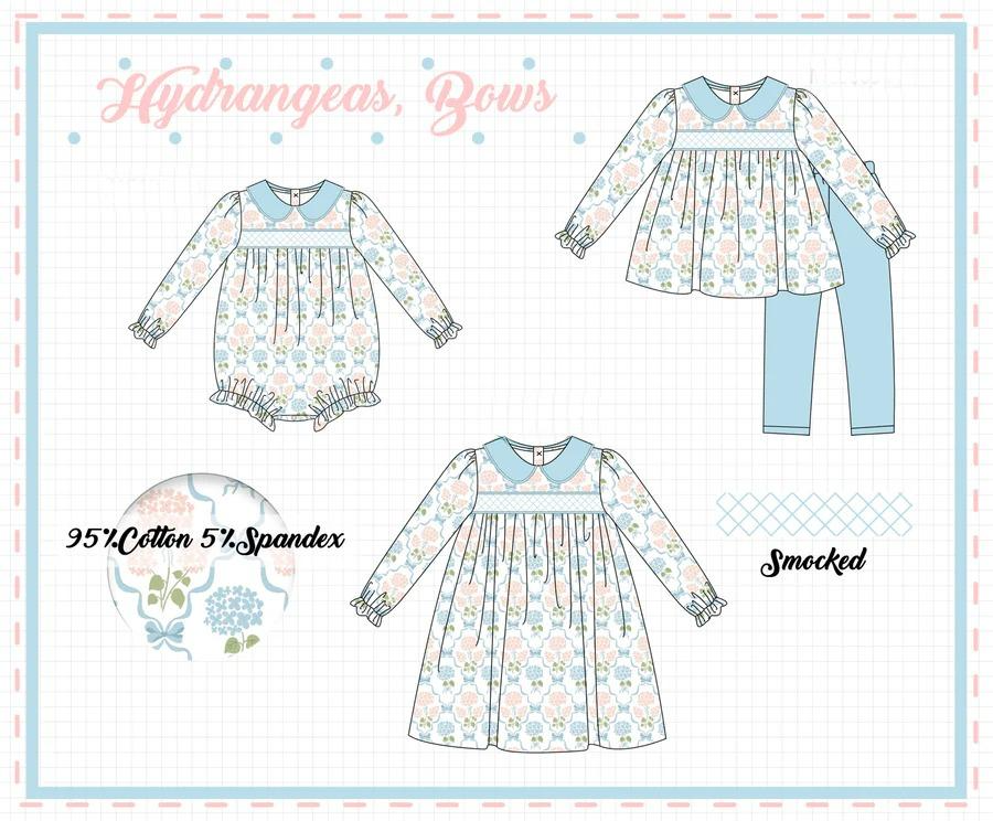 HYDRANGEAS BOWS COLLECTION - ETA DECEMBER