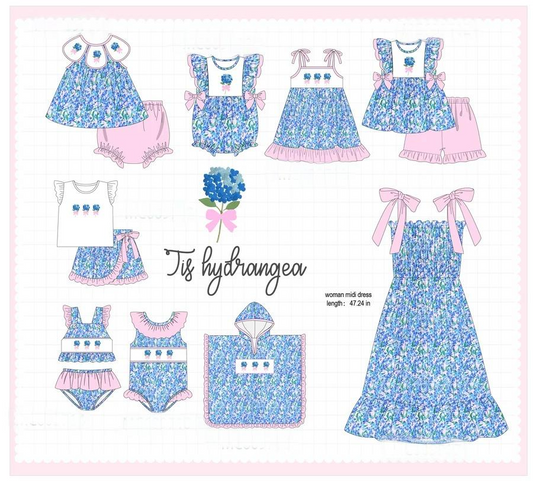 TIS HYDRANGEA COLLECTION - ETA FEB