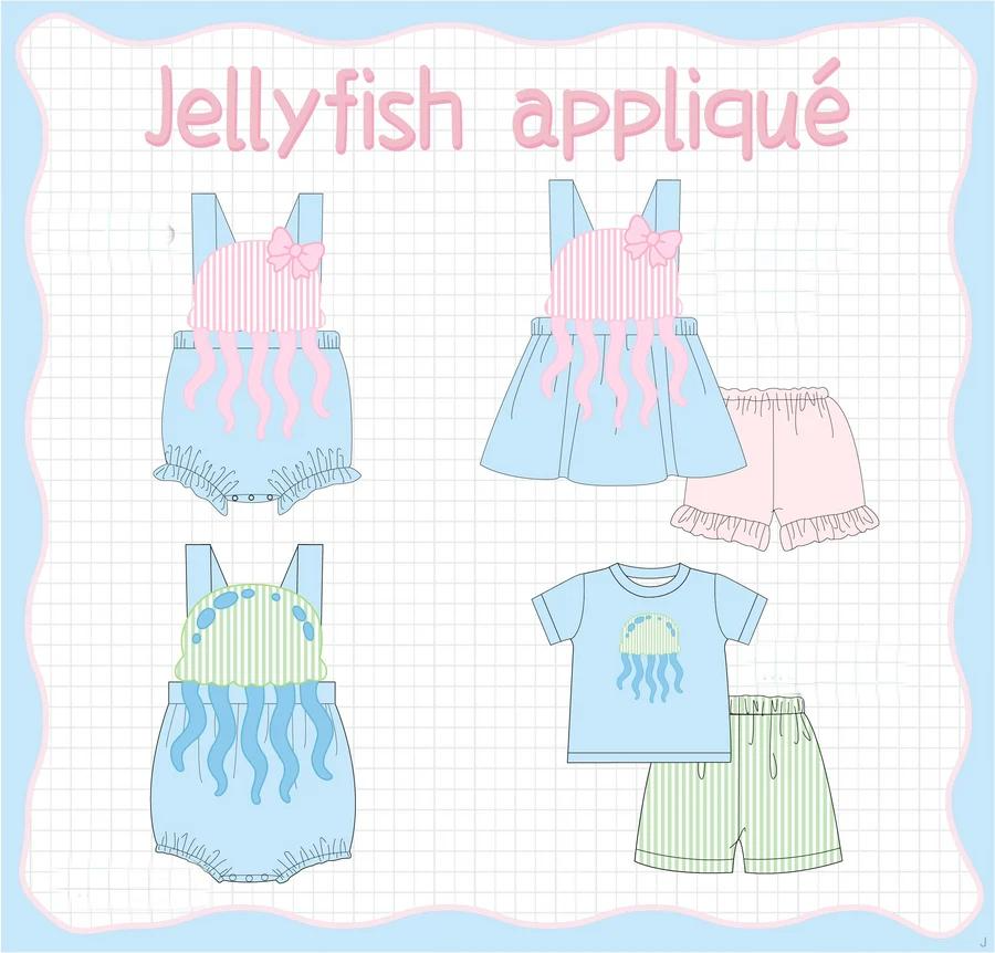 JELLYFISH APPLIQUE COLLECTION - ETA APRIL