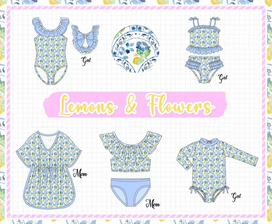 LEMONS & FLOWERS COLLECTION - ETA FEB