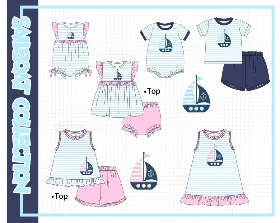 PINK & BLUE SAILBOAT COLLECTION - ETA FEB