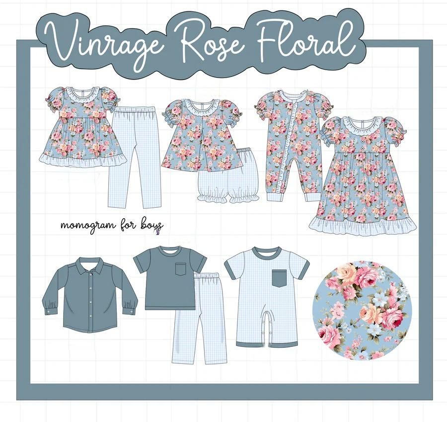 VINTAGE ROSE FLORAL COLLECTION - ETA SEPTEMBER