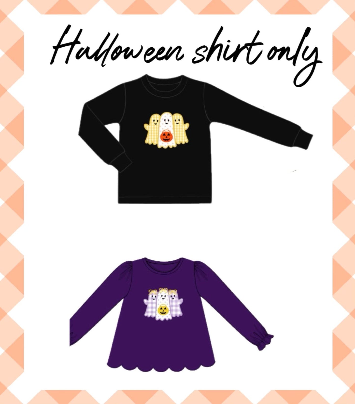 PO 7 - Halloween Shirts Only - IN STOCK