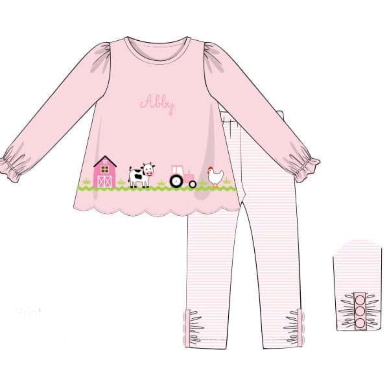 PO93 Harvest & Haul Legging Set