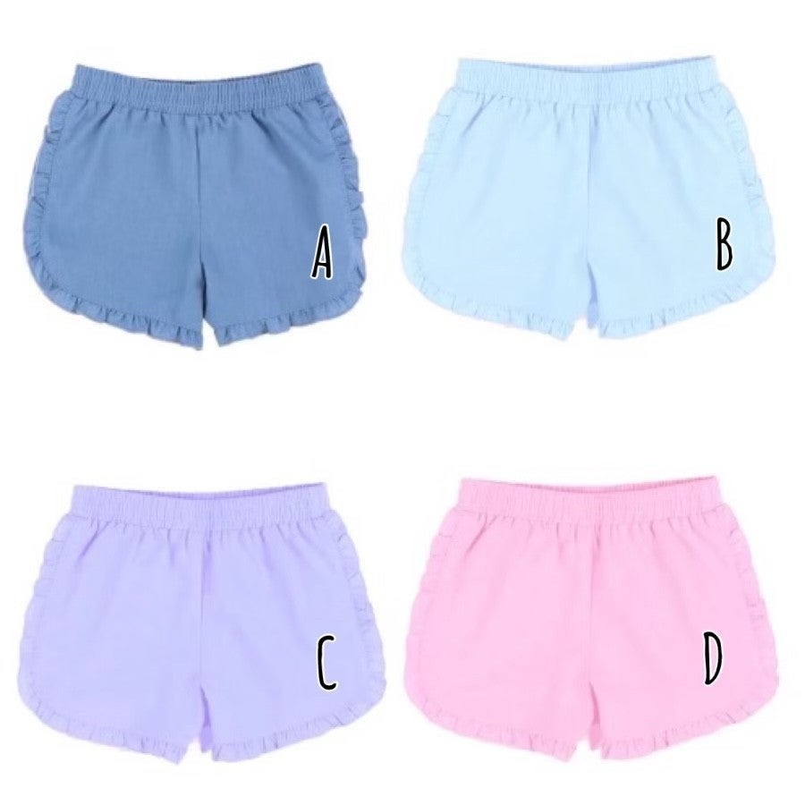 Girls Basic Shorts - in stock