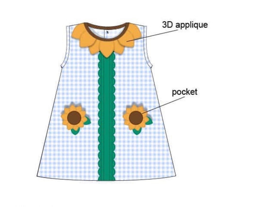 PO89 For The Girls - Sunflower Dress