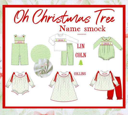 WS PO 11 OH CHRSTMAS TREE COLLECTION - ETA NOV
