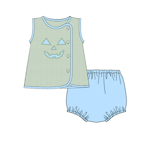 PO90 Jolly Jack O Lanterns Diaper Set