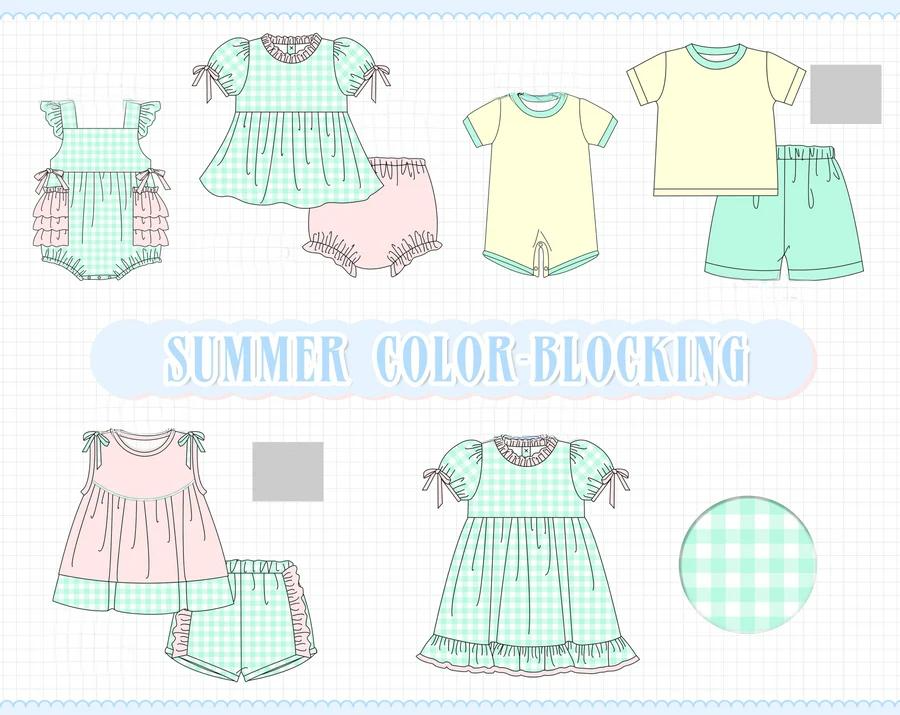 SUMMER COLOR BLOCKING COLLECTION - ETA APRIL