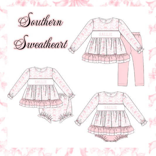 SMOCK PREORDER 9| SOUTHERN SWEETHEART SMOCKS eta DECEMBER TO F&F