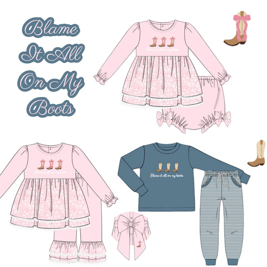 SMOCK PREORDER 9| BLAME IT ALL ON MY BOOTS eta DECEMBER TO F&F