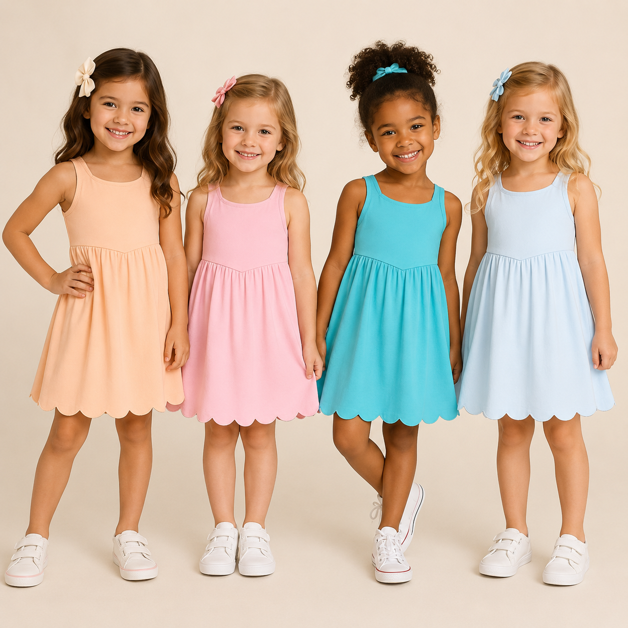 GIRLS ACTIVE STRAP DRESS-ETA FEB
