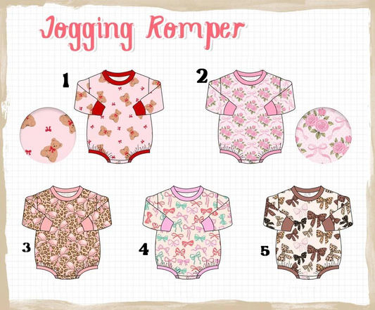 JOGGING ROMPER COLLECTION - ETA DECEMBER