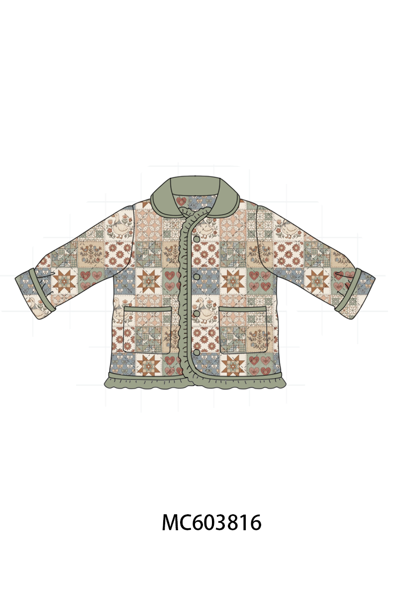GIRLS PATCHWORK JACKETS - ETA AUGUST