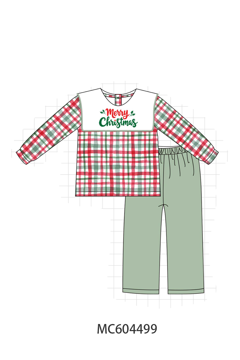 MERRY CHRISTMAS GINGHAM COLLECTION - ETA SEPT