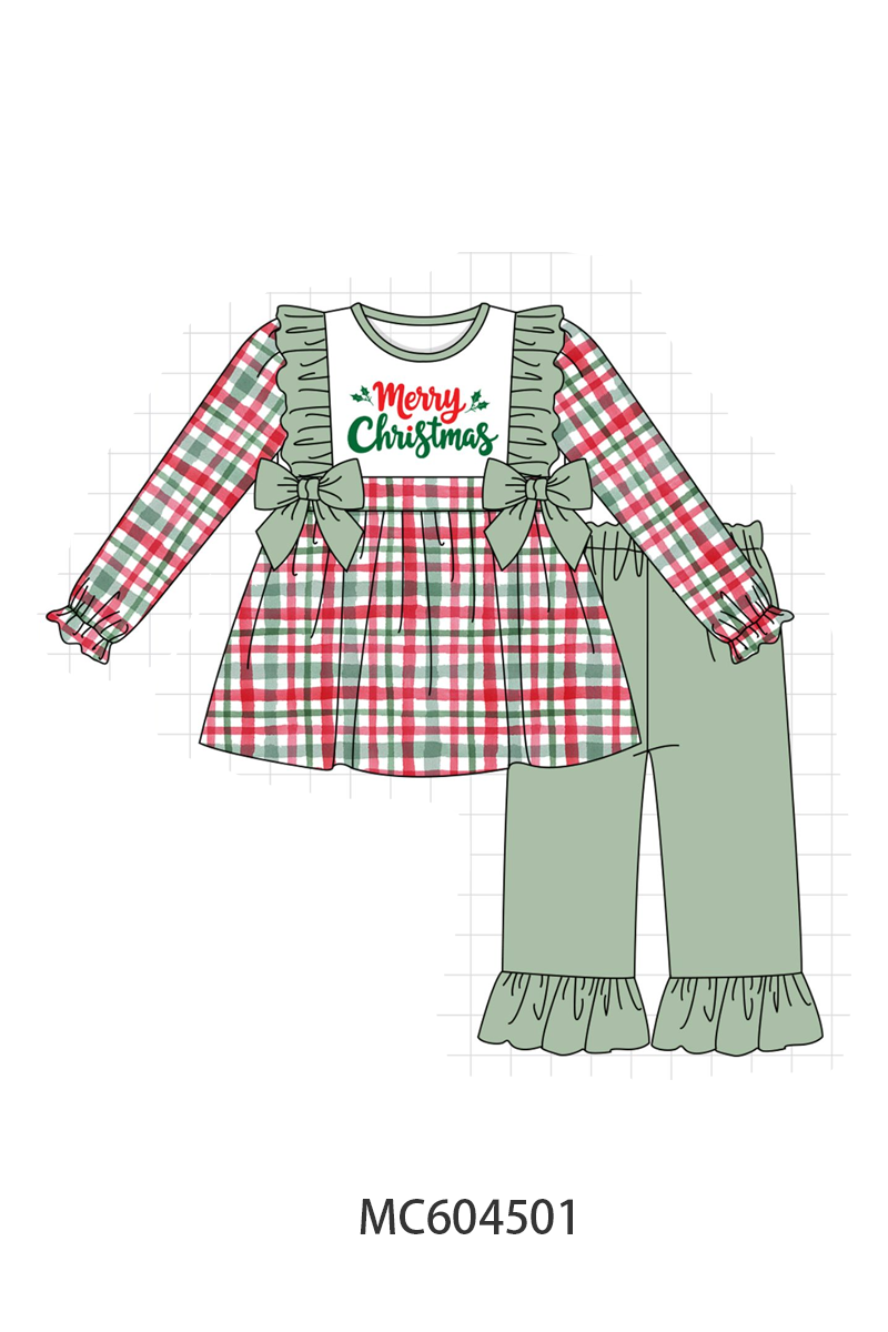 MERRY CHRISTMAS GINGHAM COLLECTION - ETA SEPT