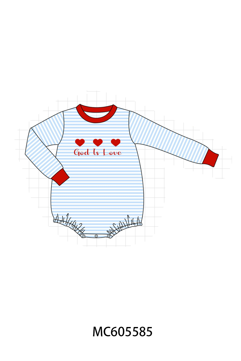 GOD IS LOVE EMBROIDERY-ETA NOV