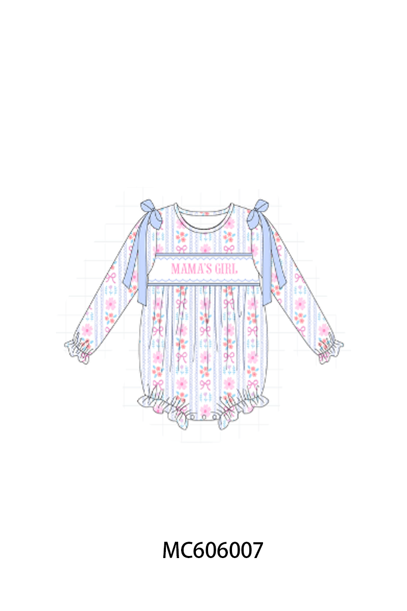 MAMAS GIRL FLORAL EMBROIDERY COLLECTION-ETA NOV