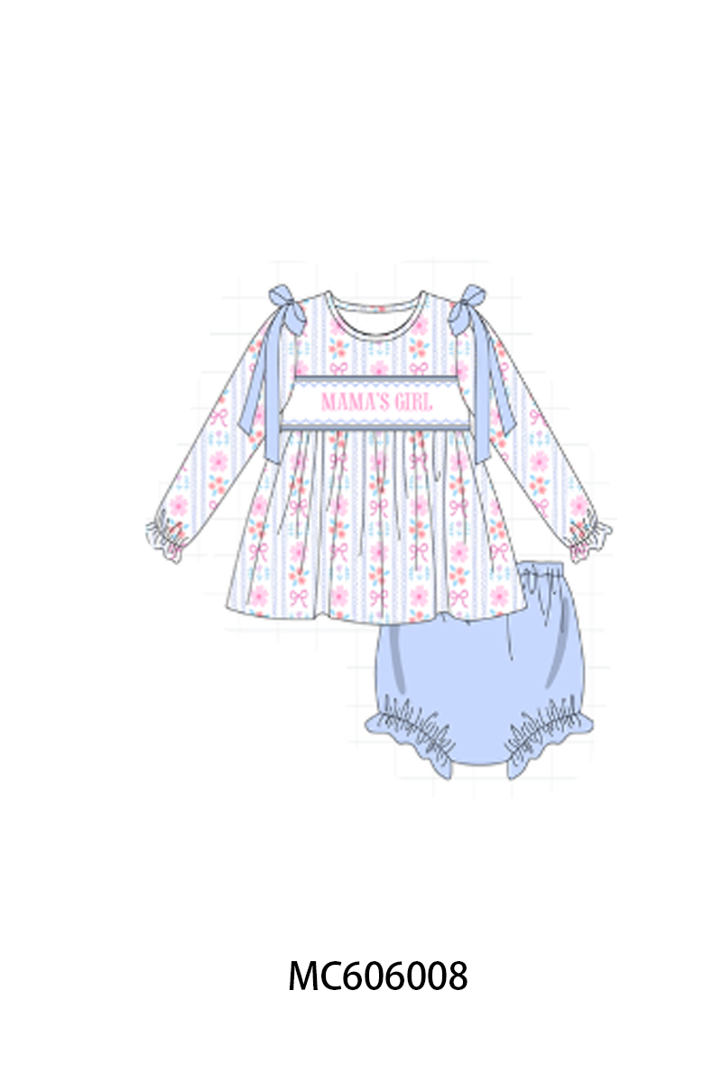 MAMAS GIRL FLORAL EMBROIDERY COLLECTION-ETA NOV