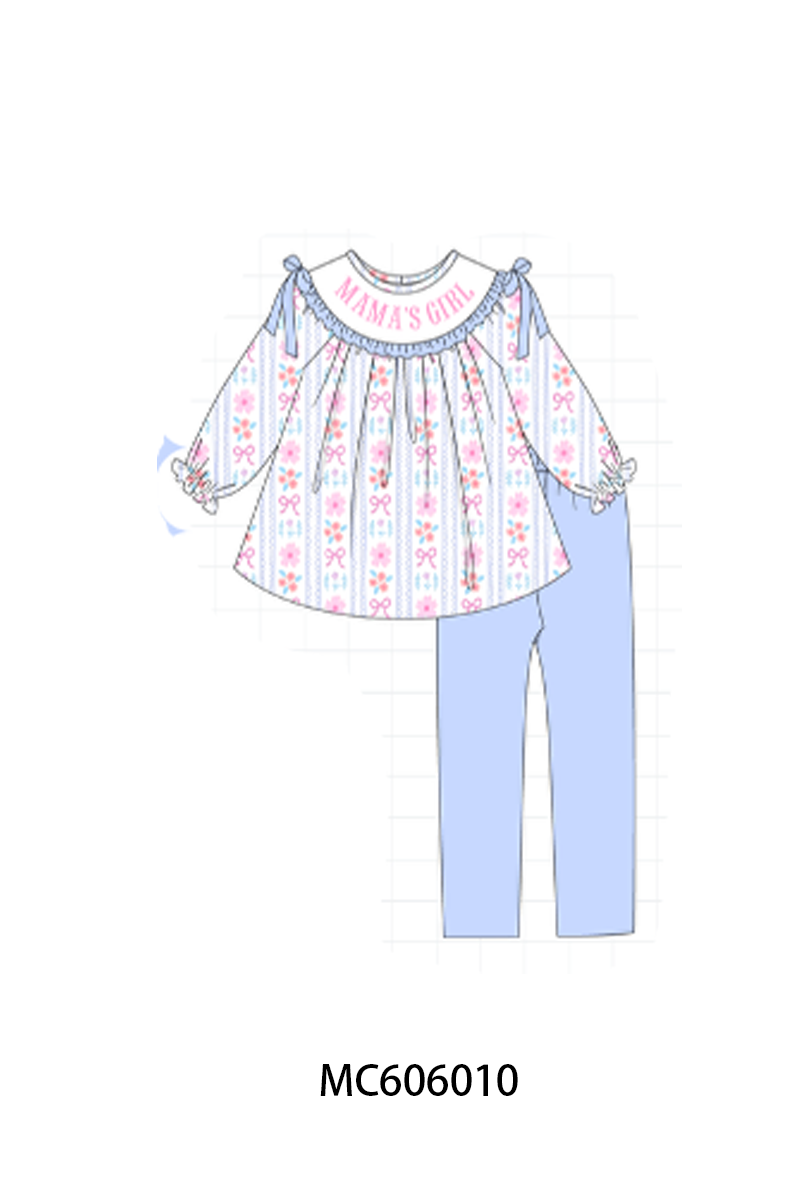 MAMAS GIRL FLORAL EMBROIDERY COLLECTION-ETA NOV