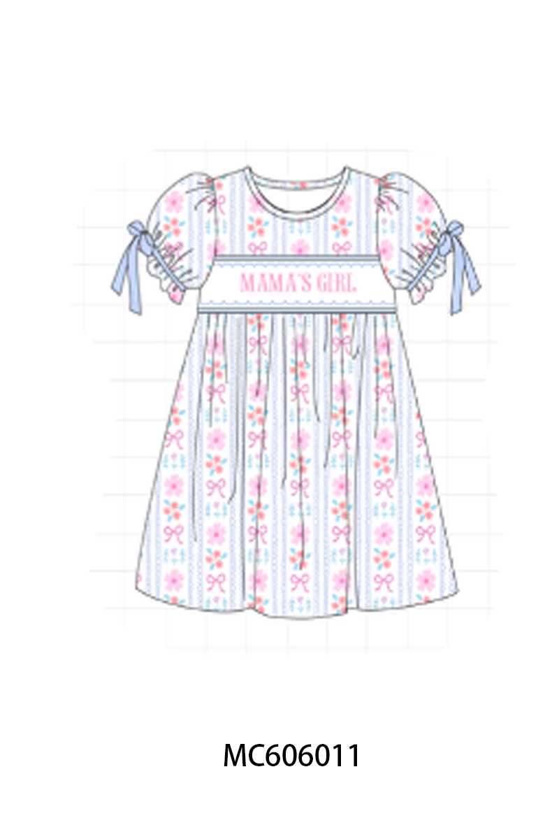 MAMAS GIRL FLORAL EMBROIDERY COLLECTION-ETA NOV