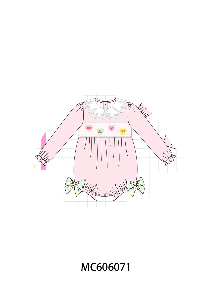 MACHINE SMOCKED HEART CONVO-ETA NOV