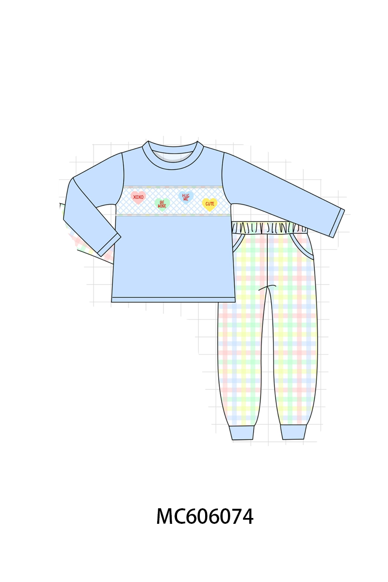 MACHINE SMOCKED HEART CONVO-ETA NOV
