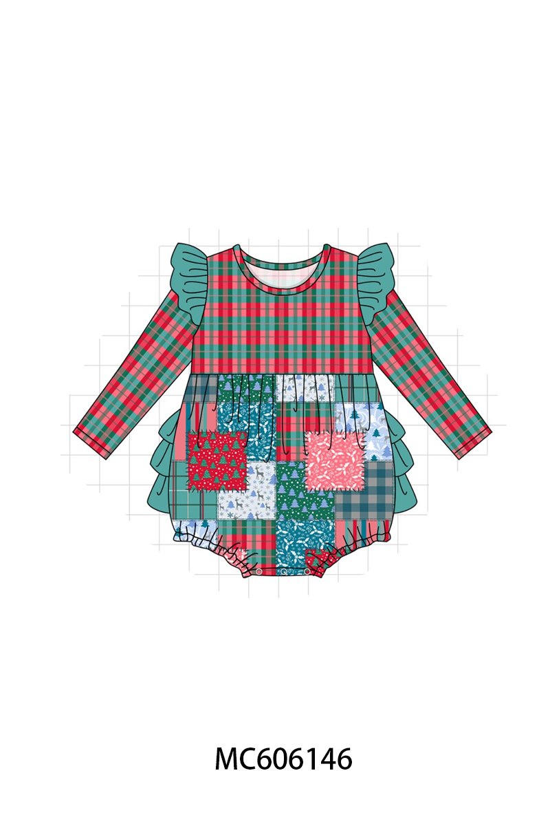 TEAL CHRISTMAS PATCHWORK-ETA NOV