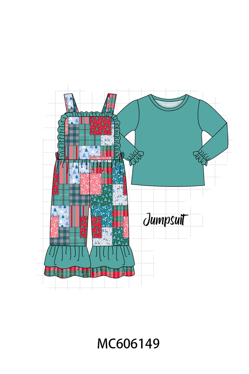 TEAL CHRISTMAS PATCHWORK-ETA NOV