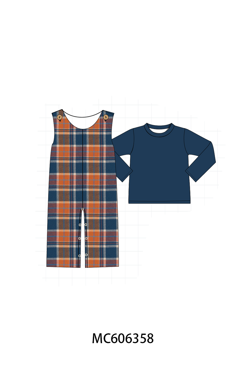 NAVY PLAID COLLECTION-ETA NOV