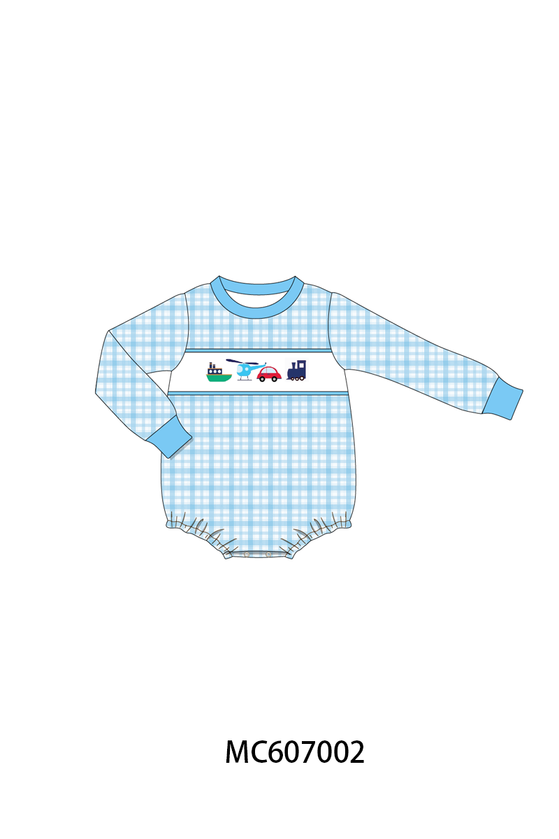 BOYS VEHICLE EMBROIDERY COLLECTION - ETA JAN