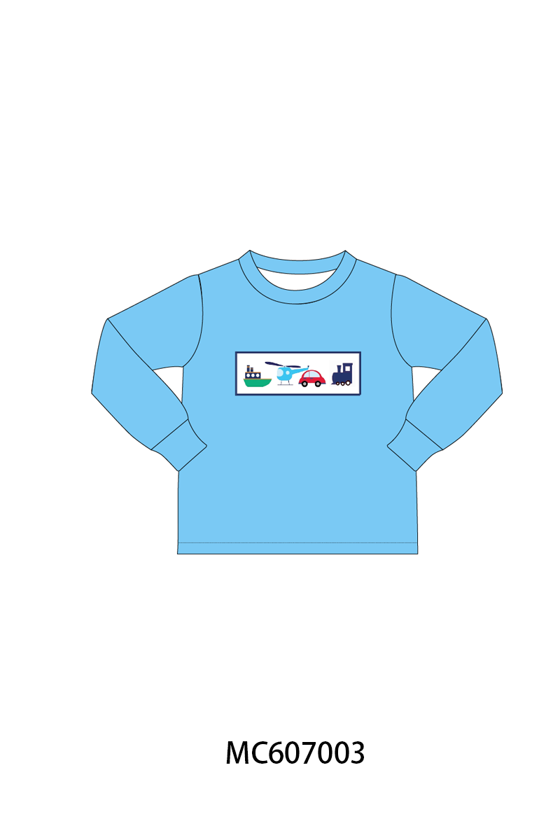 BOYS VEHICLE EMBROIDERY COLLECTION - ETA JAN