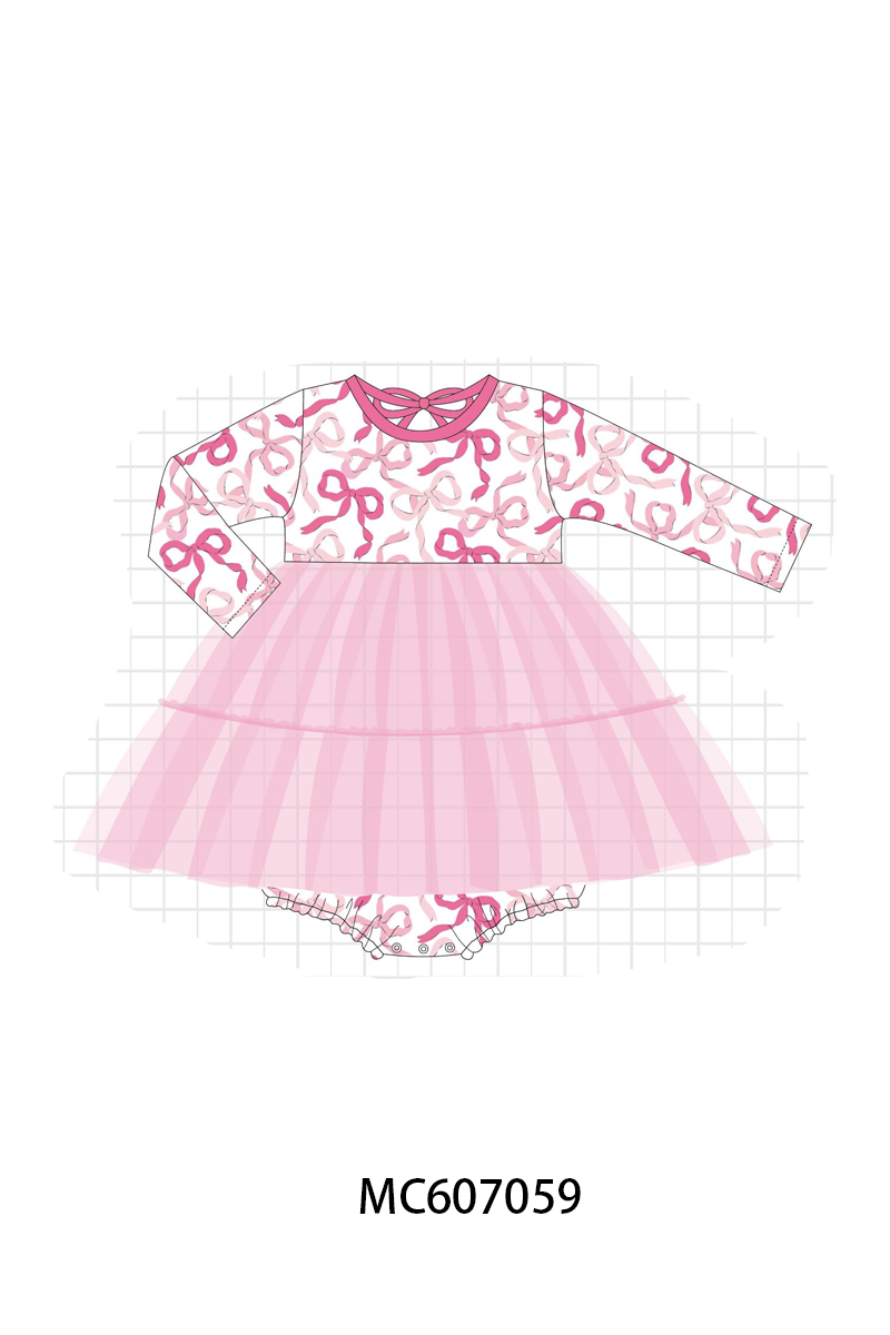 TULLE BOW PLAID SETS COLLECTION - ETA JAN