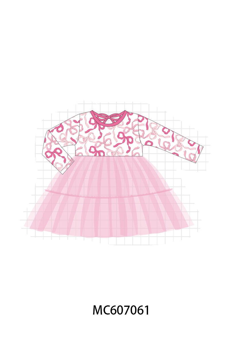 TULLE BOW PLAID SETS COLLECTION - ETA JAN