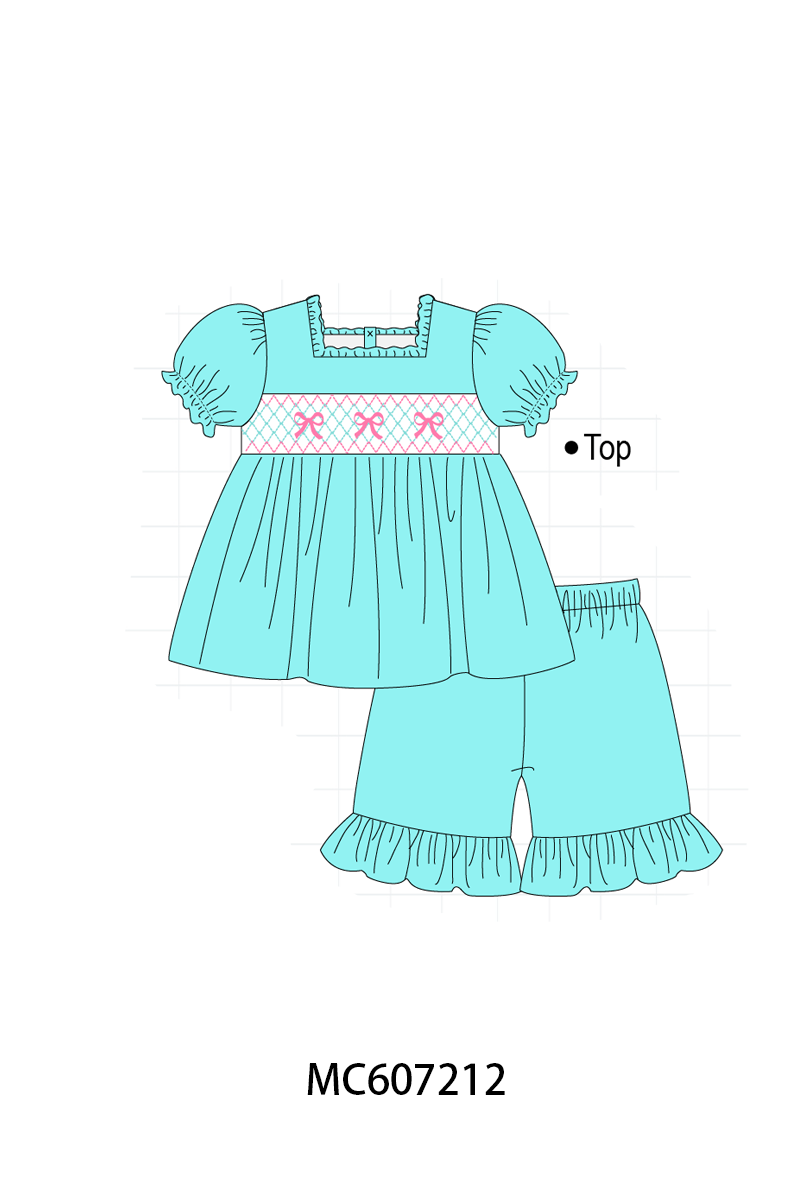 MACHINE SMOCKED BOW-ETA JAN