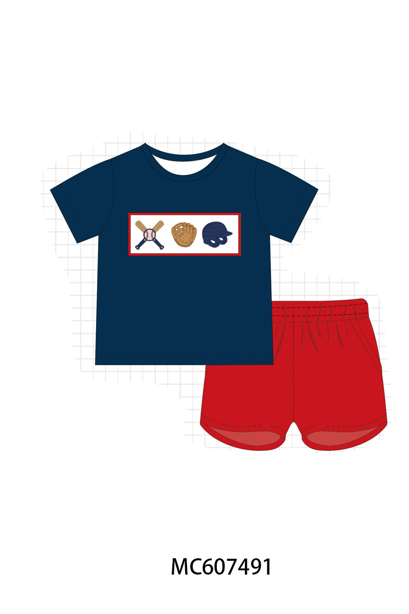 EMBRODIERY BOW BASEBALL-ETA JAN